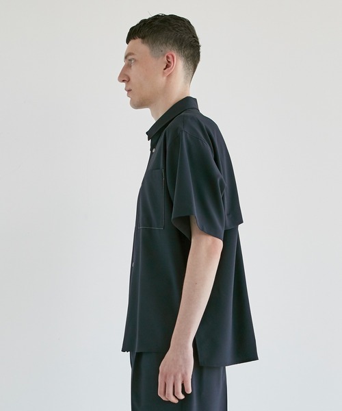 CITY TOKYO（シティトウキョウ）の「TROPICALウールサマーシャツ（シャツ/ブラウス・メンズ・グレー/その他17・1/2）」の18枚目の写真