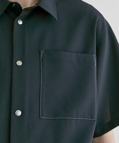 CITY TOKYO（シティトウキョウ）の「TROPICALウールサマーシャツ（シャツ/ブラウス・メンズ・グレー/その他17・1/2）」の21枚目の写真