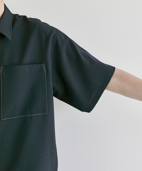 CITY TOKYO（シティトウキョウ）の「TROPICALウールサマーシャツ（シャツ/ブラウス・メンズ・グレー/その他17・1/2）」の22枚目の写真