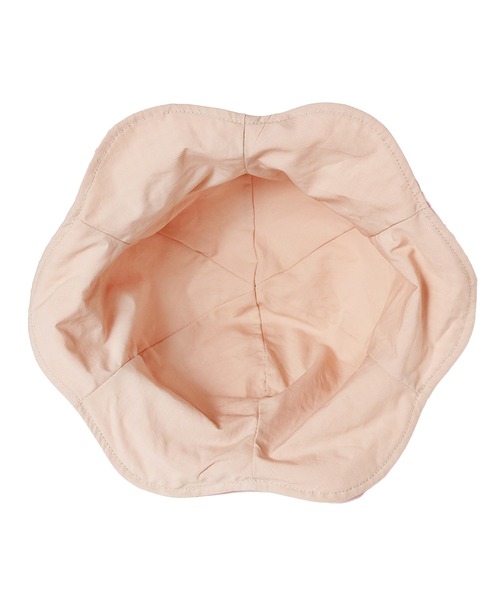 14+(イチヨンプラス)の「ギンガムチェックチューリップハット(ハット・キッズ・ブラック/ピンク/イエロー・kids-L)」の10枚目の写真