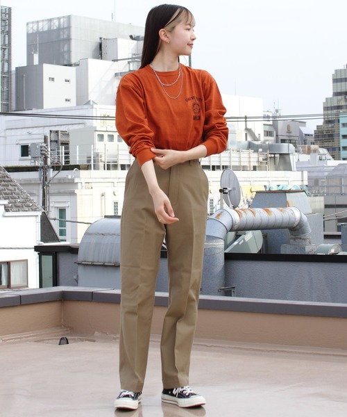 THE SHINZONE(ザ シンゾーン)の「SHINZONE×AMERICANA/シンゾーン×アメリカーナ ロングTEE LONG TEE 23MXXCU03(Tシャツ/カットソー・レディース・ブラウン/ブラック/ホワイト・FREE)」の19枚目の写真