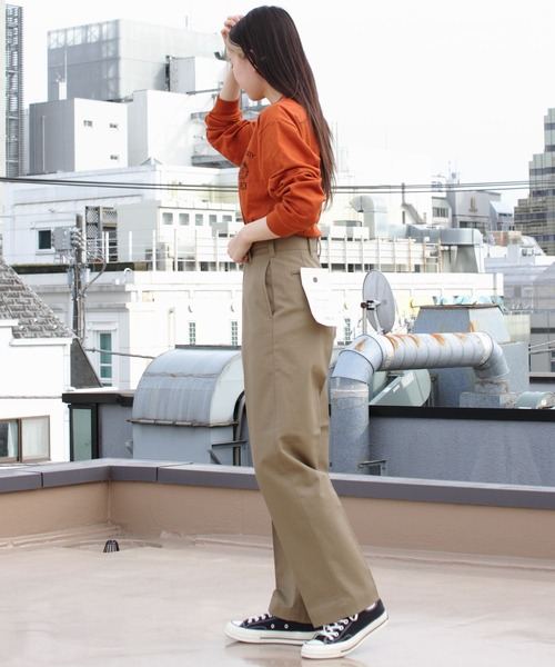 THE SHINZONE(ザ シンゾーン)の「SHINZONE×AMERICANA/シンゾーン×アメリカーナ ロングTEE LONG TEE 23MXXCU03(Tシャツ/カットソー・レディース・ブラウン/ブラック/ホワイト・FREE)」の18枚目の写真