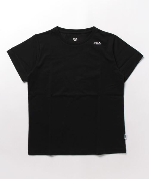 FILA（フィラ）の「《FILA》S/SﾜﾝﾎﾟｲﾝﾄT FL6667（Tシャツ/カットソー・メンズ・ホワイト/ブラック・LL/M/L）」の2枚目の写真