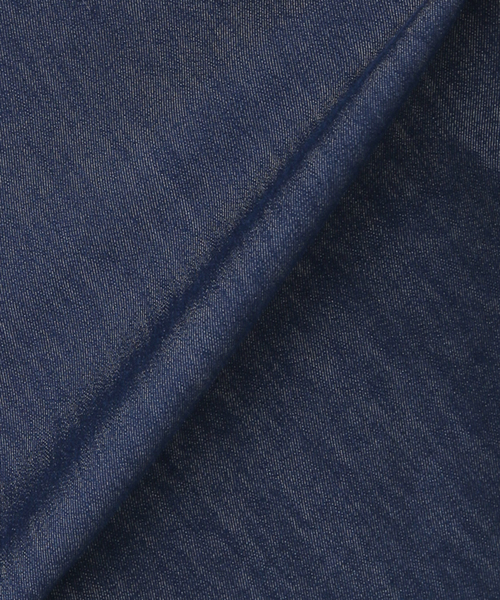 EDIFICE（エディフィス）の「【:colon / コロン】フロントプリーツデニムバンドカラー（シャツ/ブラウス・メンズ・ネイビー/ブルー・3/5/1）」の17枚目の写真