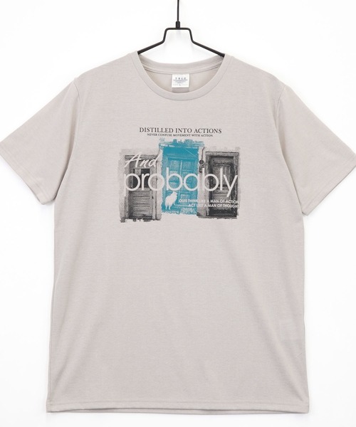 Burner（バーナー）の「【GROOVY STORE】フォトプリント半袖Tシャツ（Tシャツ/カットソー・メンズ・ライトブラック/ミント/ブラック/ブルー/杢グレー/ホワイト/ホワイト系その他2/グリーン/ブラック系その他2/ピンク/アッシュ/ネイビー/ストーン/ターコイズブルー/グリーン系その他2/エンジ/グリーン系その他3/ピンク系その他2/ホワイト系その他4/ブラック系その他3/ブラック系その他5/ホワイト系その他3/ブラック系その他4/インディゴブルー・M/L/LL）」の14枚目の写真