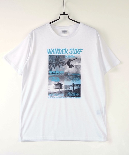 Burner（バーナー）の「【GROOVY STORE】フォトプリント半袖Tシャツ（Tシャツ/カットソー・メンズ・ライトブラック/ミント/ブラック/ブルー/杢グレー/ホワイト/ホワイト系その他2/グリーン/ブラック系その他2/ピンク/アッシュ/ネイビー/ストーン/ターコイズブルー/グリーン系その他2/エンジ/グリーン系その他3/ピンク系その他2/ホワイト系その他4/ブラック系その他3/ブラック系その他5/ホワイト系その他3/ブラック系その他4/インディゴブルー・M/L/LL）」の4枚目の写真