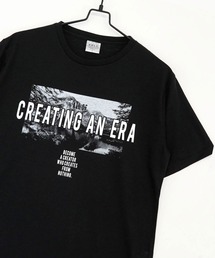 【GROOVY STORE】フォトプリント半袖Tシャツ