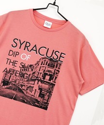 【GROOVY STORE】フォトプリント半袖Tシャツ