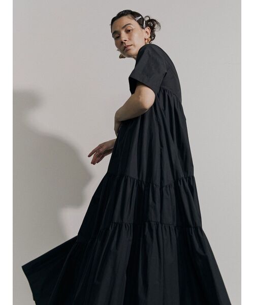 UN3D.（アンスリード）の「ティアードタイプライターワンピース（ワンピース・レディース・ブラック/グリーン/ブルー・36/38）」の20枚目の写真