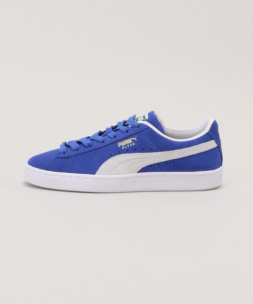 PUMA（プーマ）の「【PUMA/プーマ】スウェードクラシック21（スニーカー・レディース・グリーン/ネイビー・22cm/23cm/24cm）」の3枚目の写真
