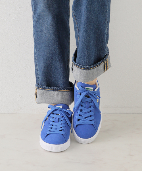 PUMA（プーマ）の「【PUMA/プーマ】スウェードクラシック21（スニーカー・レディース・グリーン/ネイビー・22cm/23cm/24cm）」の17枚目の写真