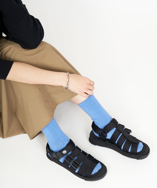 SHAKA（シャカ）の「RALLY SK-103（サンダル・レディース・アーミー/ナチュラル/ベージュ系その他/ブラック・24/25/26/23/27/28/22/29/30）」の2枚目の写真