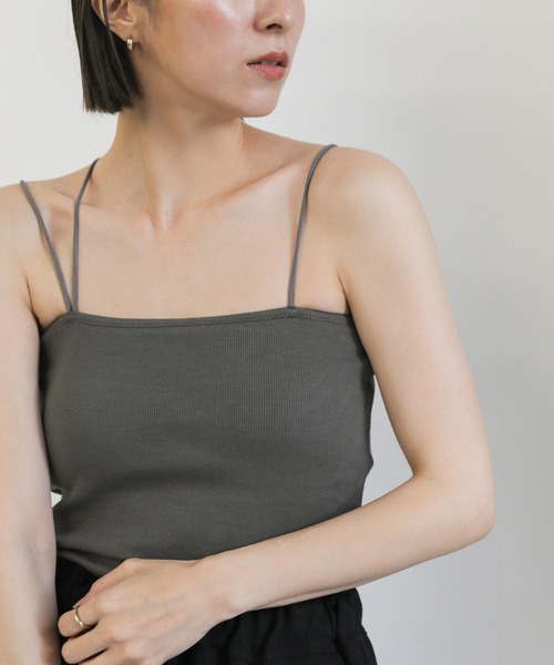 tall_mochaさん用2 セール】2WAYストラップカップ付きベアキャミソール