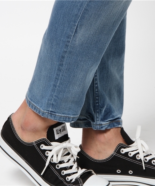 MEN'S MELROSE(メンズメルローズ)の「ストレッチライトオン9分丈デニム(デニムパンツ・メンズ・ライトインディゴブルー/インディゴブルー・LARGE/MEDIUM/X-LARGE/SMALL)」の13枚目の写真
