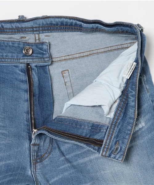 MEN'S MELROSE(メンズメルローズ)の「ストレッチライトオン9分丈デニム(デニムパンツ・メンズ・ライトインディゴブルー/インディゴブルー・LARGE/MEDIUM/X-LARGE/SMALL)」の14枚目の写真