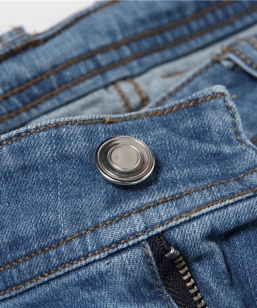 MEN'S MELROSE(メンズメルローズ)の「ストレッチライトオン9分丈デニム(デニムパンツ・メンズ・ライトインディゴブルー/インディゴブルー・LARGE/MEDIUM/X-LARGE/SMALL)」の15枚目の写真