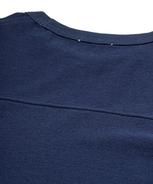 Sandinista(サンディニスタ)の「Block Inlay H-S Tee / ブロックインレー5分袖丈Tシャツ(Tシャツ/カットソー・メンズ・チャコールグレー/ブラック/ネイビー/ホワイト・MEDIUM/LARGE/SMALL)」の17枚目の写真