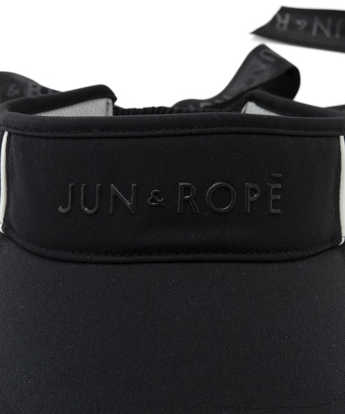 JUN&ROPE'（ジュンアンドロペ）の「リボン使いバイザー（サン