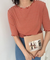 LOWRYS FARM | ボーダーメロー5S 905220(Tシャツ/カットソー)