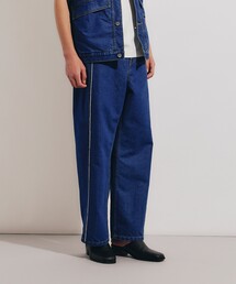 tk.TAKEO KIKUCHI | フリンジカットデニムパンツ(デニムパンツ)