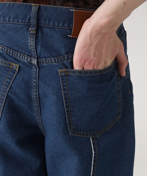 tk.TAKEO KIKUCHI(ティーケータケオキクチ)の「◆フリンジカットデニムパンツ(デニムパンツ・メンズ・チャコールグレー/ブルー・03/02)」の16枚目の写真