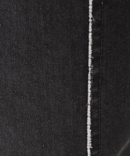 tk.TAKEO KIKUCHI(ティーケータケオキクチ)の「◆フリンジカットデニムパンツ(デニムパンツ・メンズ・チャコールグレー/ブルー・03/02)」の8枚目の写真
