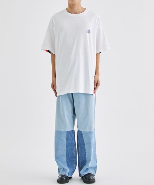 FACETASM（ファセッタズム）の「【FACETASM /ファセッタズム】RIB BIG TEE（Tシャツ/カットソー・メンズ・ブラック/ホワイト・5）」の3枚目の写真