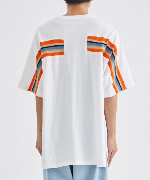 FACETASM（ファセッタズム）の「【FACETASM /ファセッタズム】RIB BIG TEE（Tシャツ/カットソー・メンズ・ブラック/ホワイト・5）」の6枚目の写真