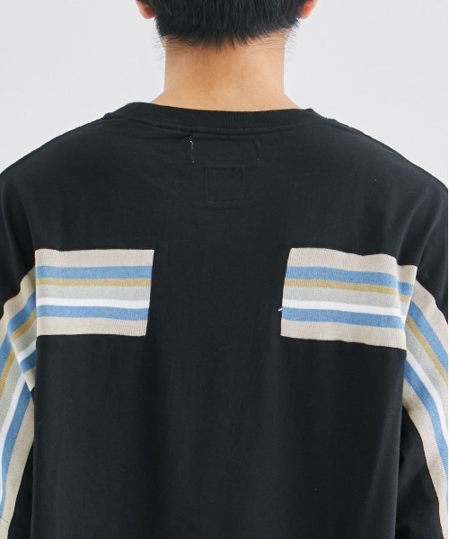 FACETASM（ファセッタズム）の「【FACETASM /ファセッタズム】RIB BIG TEE（Tシャツ/カットソー・メンズ・ブラック/ホワイト・5）」の18枚目の写真