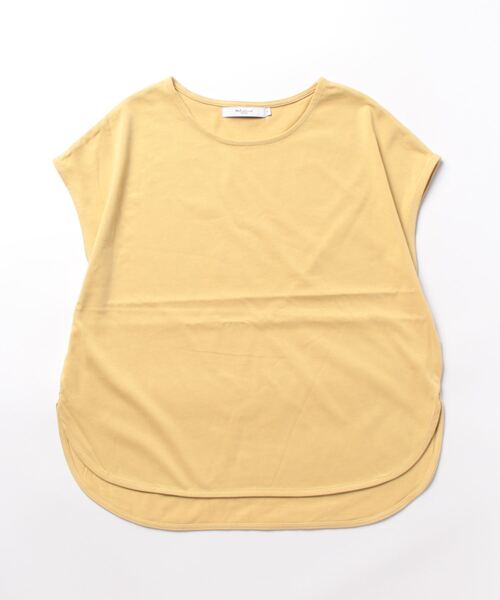m.f.editorial（エムエフエディトリアル）の「m.f.エディトリアル レディース コットン フレンチスリーブ Tシャツ（Tシャツ/カットソー・レディース・イエロー/ホワイト/ブルー・FREE）」の15枚目の写真