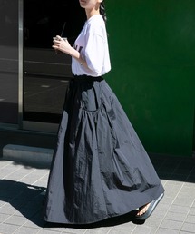 forksy. | 【forksy.】ナイロンビッグポケットスカート(スカート)