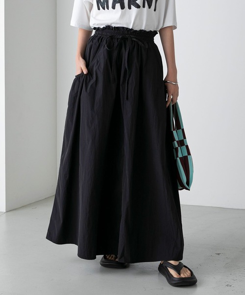 forksy.（フォルクシー）の「【forksy.】ナイロンビッグポケットスカート（スカート・レディース・オフホワイト/ブラック/ピンク・FREE）」の20枚目の写真