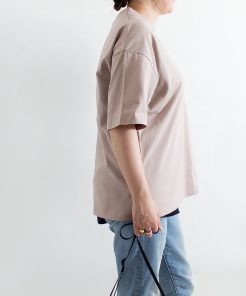ALL ORDINARIES（オールオーディナリーズ）の「PORTLAND OREGON ビッグＴシャツ（Tシャツ/カットソー・レディース・ホワイト/ピンク/グリーン/サンドベージュ・S/M）」の17枚目の写真