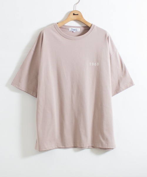 ALL ORDINARIES（オールオーディナリーズ）の「PORTLAND OREGON ビッグＴシャツ（Tシャツ/カットソー・レディース・ホワイト/ピンク/グリーン/サンドベージュ・S/M）」の7枚目の写真