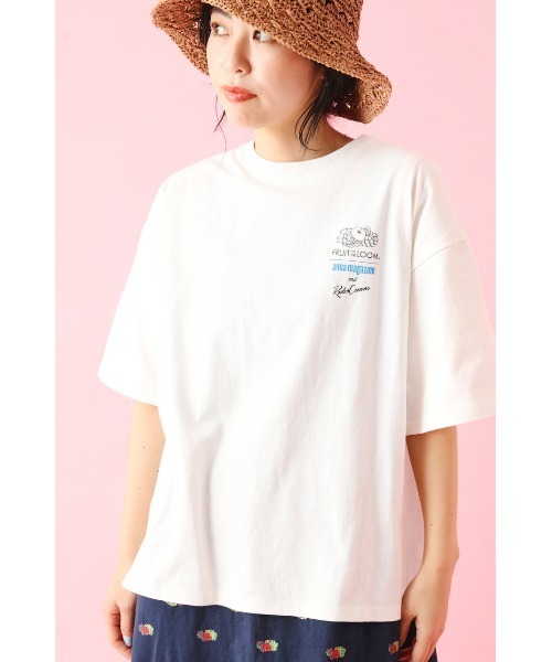 RODEO CROWNS WIDE BOWL（ロデオクラウンズワイドボウル）の「FOTLｘAMG BREAK Tシャツ（Tシャツ/カットソー・レディース・レッド系その他/ターコイズブルー/ブルー系その他・LARGE/MEDIUM）」の13枚目の写真