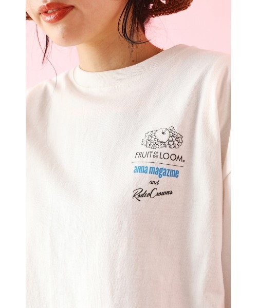 RODEO CROWNS WIDE BOWL（ロデオクラウンズワイドボウル）の「FOTLｘAMG BREAK Tシャツ（Tシャツ/カットソー・レディース・レッド系その他/ターコイズブルー/ブルー系その他・LARGE/MEDIUM）」の17枚目の写真
