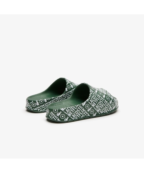 LACOSTE(ラコステ)の「『Lacoste x Netflix』レディース CROCO 2.0 N 123 1 CFA(サンダル・レディース・グリーン・23.5cm/25.0cm/24.0cm/22.5cm)」の4枚目の写真