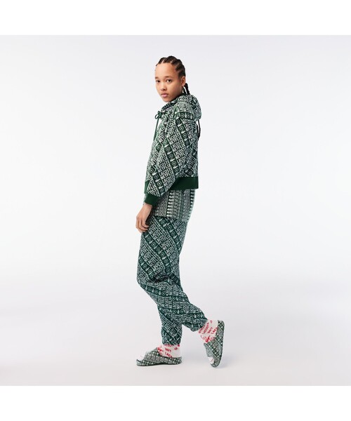 LACOSTE(ラコステ)の「『Lacoste x Netflix』レディース CROCO 2.0 N 123 1 CFA(サンダル・レディース・グリーン・23.5cm/25.0cm/24.0cm/22.5cm)」の2枚目の写真