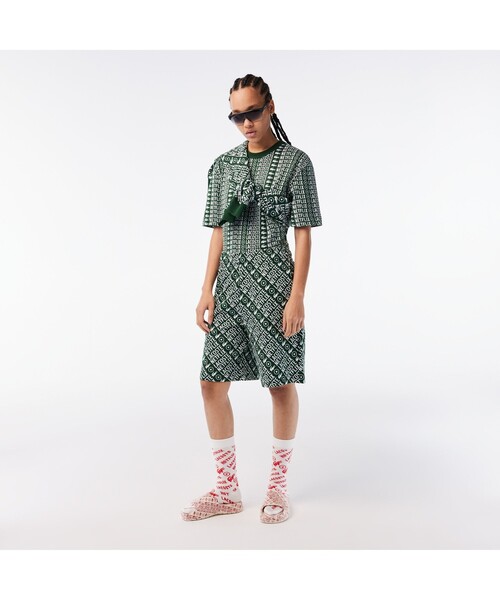 LACOSTE(ラコステ)の「『Lacoste x Netflix』レディース CROCO 2.0 N 123 1 CFA(サンダル・レディース・グリーン・23.5cm/25.0cm/24.0cm/22.5cm)」の7枚目の写真