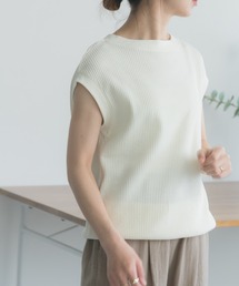 FORK&SPOON | FORK&SPOON 変形ワッフルボートネックプルオーバー(Tシャツ/カットソー)