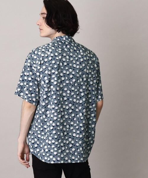 THE SHOP TK (ザ ショップ ティーケー )の「◆レギュラーカラープリント柄シャツ(シャツ/ブラウス・メンズ・ブラック系7/ネイビー系2/グレー系4/ブラック系2・03/02/04)」の22枚目の写真