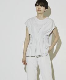 WAIST TACK DESIGN TEE