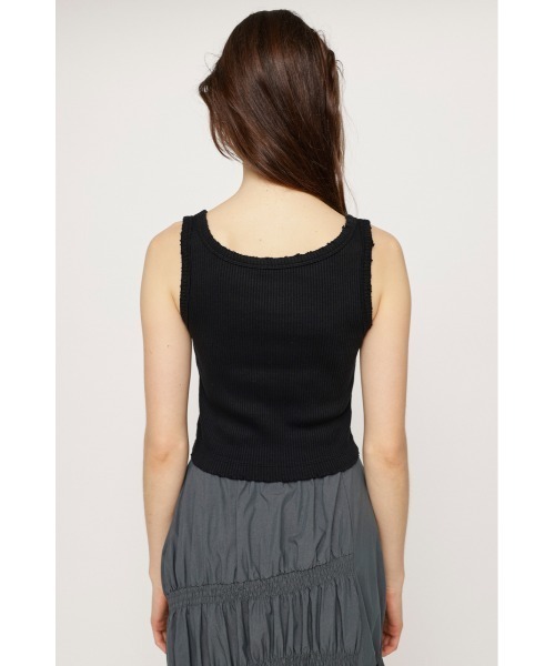 SLY（スライ）の「2WAY DAMAGE CROP TANK 2ウェイ ダメージ クロップド丈 タンクトップ y2k（タンクトップ・レディース・レッド/ブラック/ホワイト・FREE）」の14枚目の写真