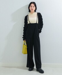 Ray BEAMS | Ray BEAMS / ハイウエスト サスペンダー付き パンツ(その他パンツ)