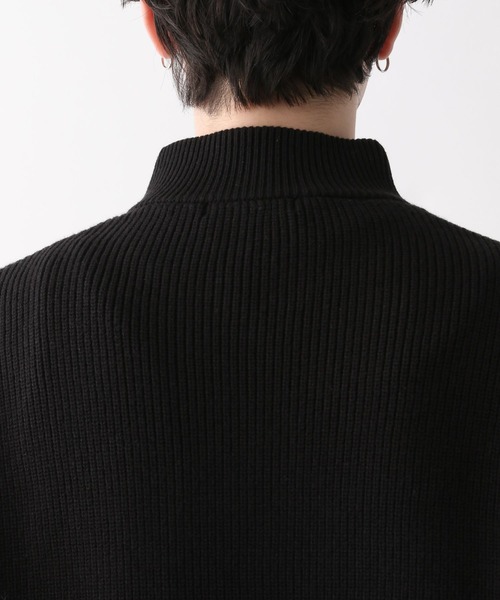 RAGEBLUE(レイジブルー)の「ハーフジップ/モックネックニットベスト(ベスト・メンズ・ホワイト/ブラック/ブラウン・MEDIUM/LARGE)」の12枚目の写真