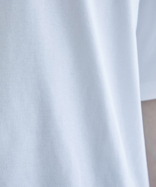 PUBLIC TOKYO(パブリックトウキョウ)の「黄ばまないTEE(Tシャツ/カットソー・メンズ・ホワイト・1/2/3)」の11枚目の写真