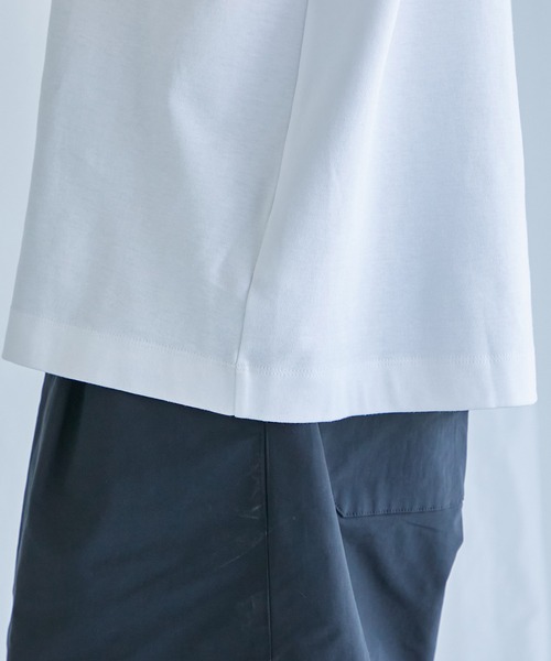 PUBLIC TOKYO(パブリックトウキョウ)の「黄ばまないTEE(Tシャツ/カットソー・メンズ・ホワイト・1/2/3)」の9枚目の写真