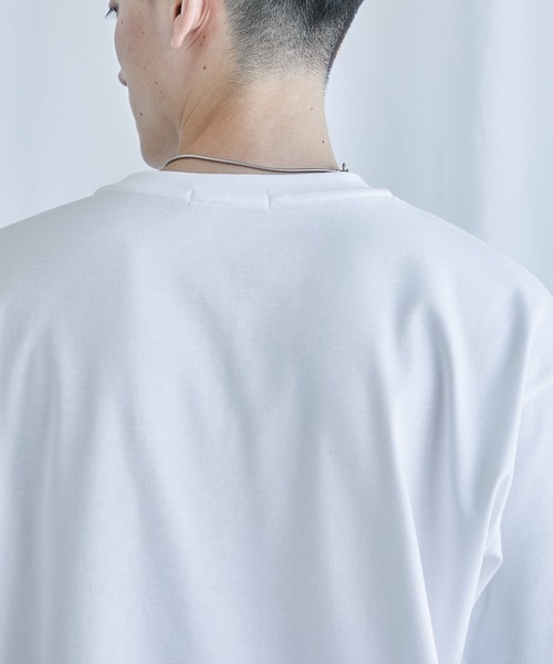 PUBLIC TOKYO(パブリックトウキョウ)の「黄ばまないTEE(Tシャツ/カットソー・メンズ・ホワイト・1/2/3)」の10枚目の写真