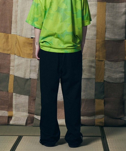 MAISON SPECIAL(メゾンスペシャル)の「《UNISEX》【WEB LIMITED】Heavy-Weight Sweat Side Line Prime-Wide Easy Pants/ヘビーウェイトスウェットサイドラインプライムワイドイージーパンツ【MAISON SPECIAL/メゾンスペシャル】(スウェットパンツ・メンズ・ブラック/パープル/アイボリー/グレー・0/2/1)」の16枚目の写真