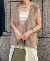 DouDou | 【WEB限定】 ファードッキングベスト(ベスト)